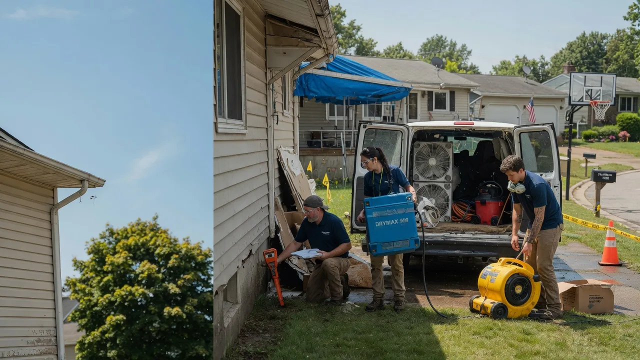 Ceiling Leak Cleanup in Lemont, PA near me