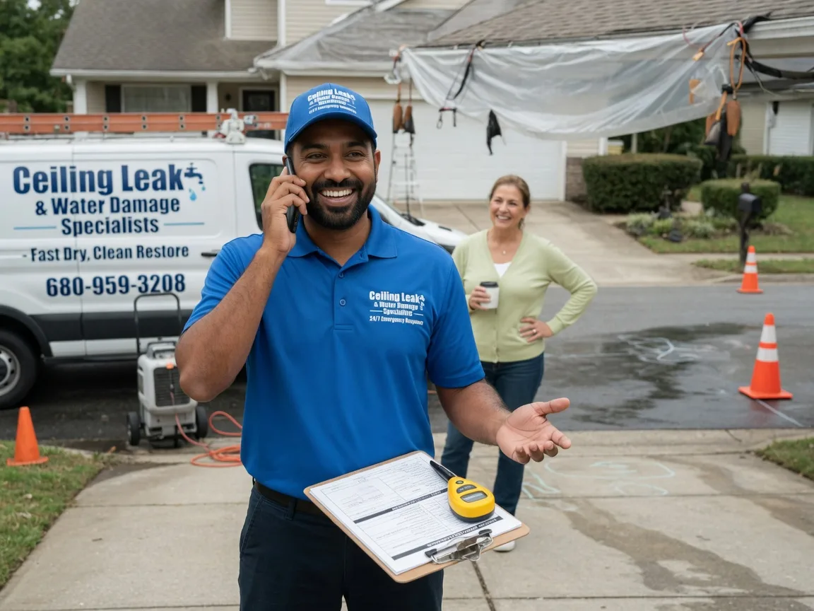 Ceiling Leak Cleanup Lemont, PA FAQs